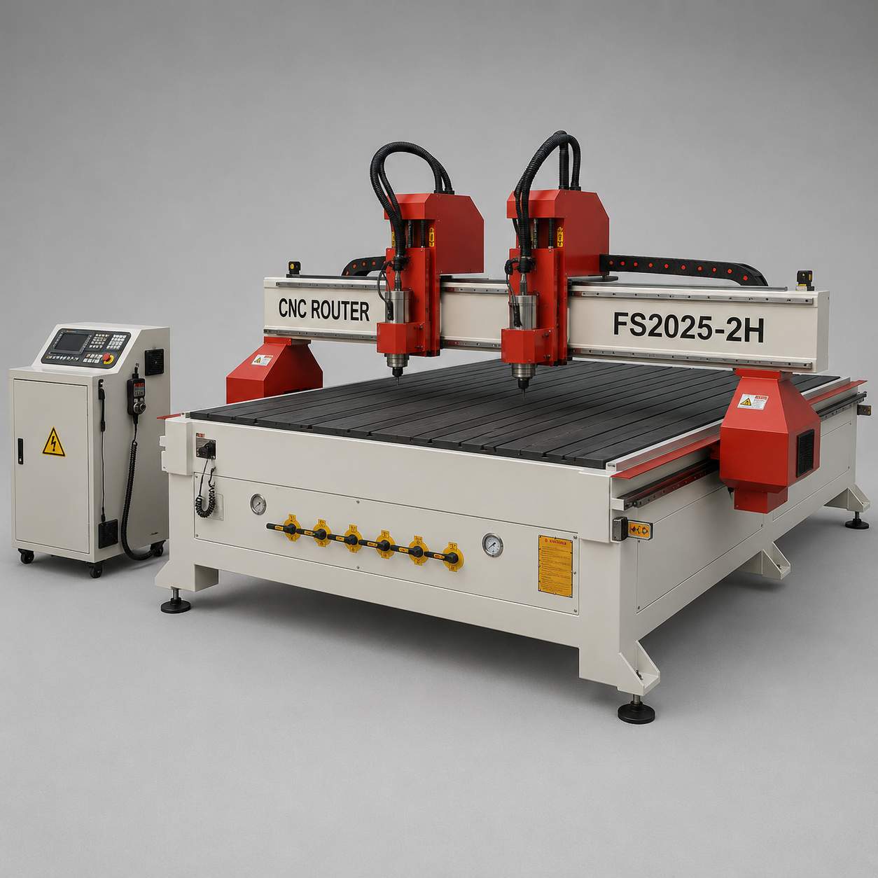 Double Spindle CNC Router Machine